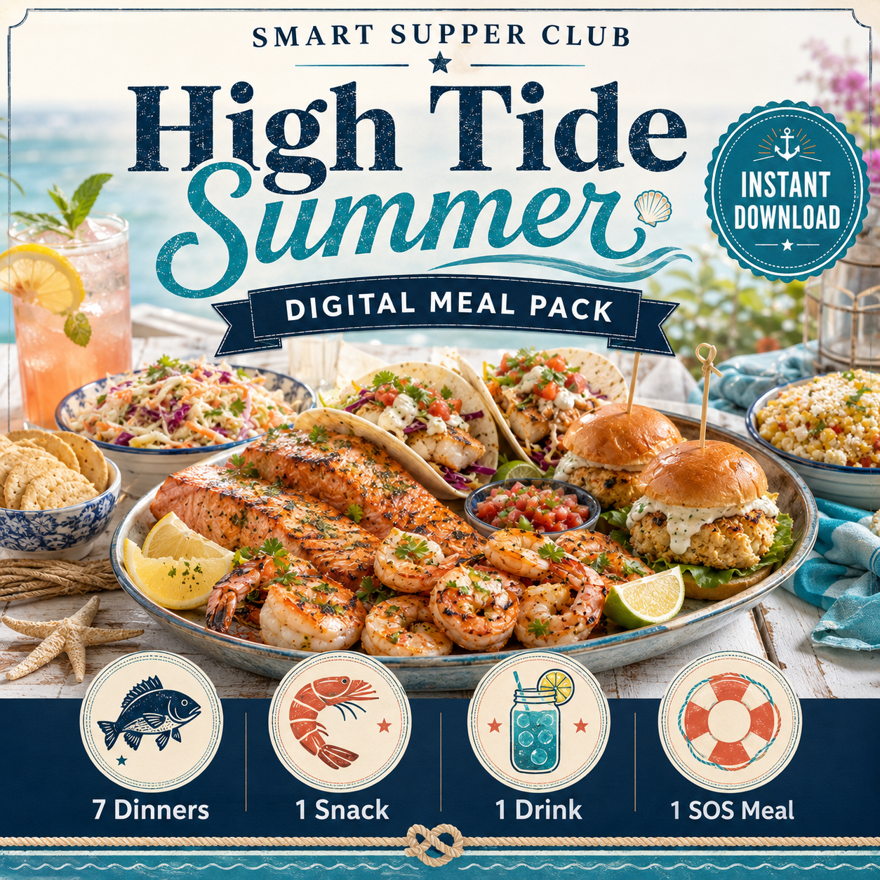 High Tide Summer Meal Pack