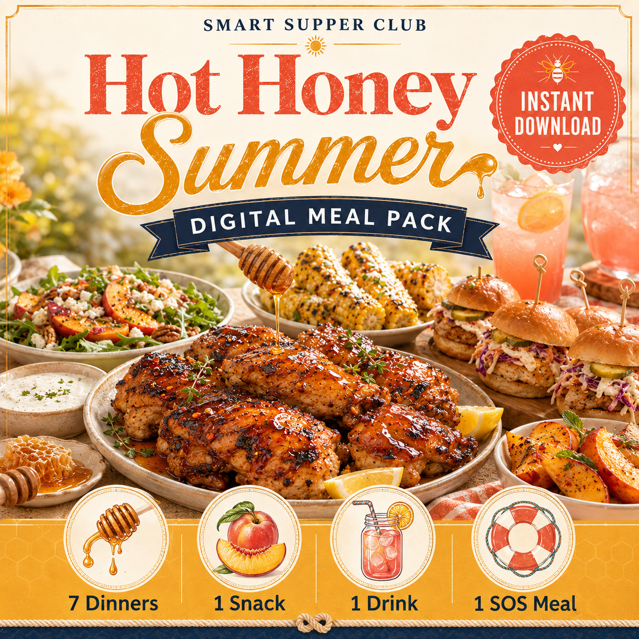 Hot Honey Summer Meal Pack